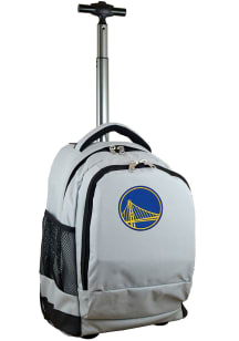 Mojo Golden State Warriors Grey Wheeled Premium Backpack