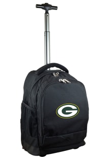 Mojo Green Bay Packers Black Wheeled Premium Backpack