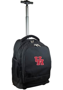 Mojo Houston Cougars Black Wheeled Premium Backpack