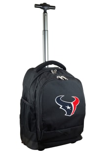 Mojo Houston Texans Black Wheeled Premium Backpack