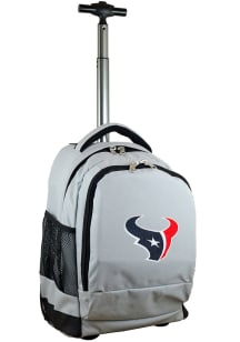 Mojo Houston Texans Grey Wheeled Premium Backpack