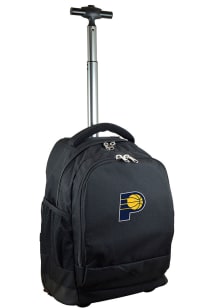 Mojo Indiana Pacers Black Wheeled Premium Backpack