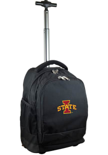Mojo Iowa State Cyclones Black Wheeled Premium Backpack