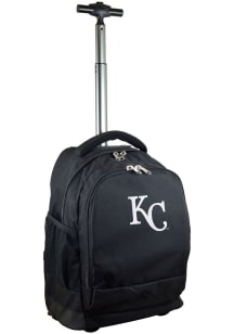 Mojo Kansas City Royals Black Wheeled Premium Backpack