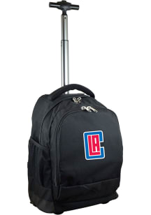Mojo Los Angeles Clippers Black Wheeled Premium Backpack