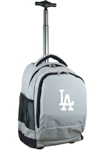 Mojo Los Angeles Dodgers Grey Wheeled Premium Backpack