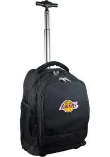 Mojo Los Angeles Lakers Black Wheeled Premium Backpack