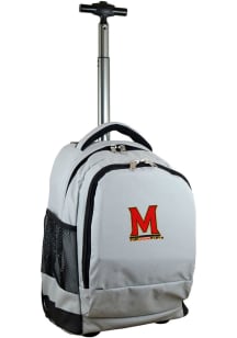 Mojo Maryland Terrapins Grey Wheeled Premium Backpack