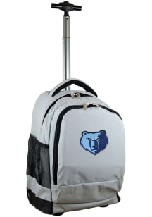Mojo Memphis Grizzlies Grey Wheeled Premium Backpack