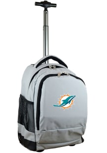 Mojo Miami Dolphins Grey Wheeled Premium Backpack