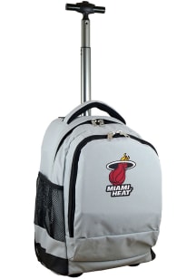 Mojo Miami Heat Grey Wheeled Premium Backpack