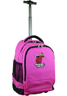 Mojo Miami Heat Pink Wheeled Premium Backpack