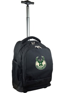 Mojo Milwaukee Bucks Black Wheeled Premium Backpack