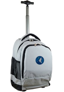 Mojo Minnesota Timberwolves Grey Wheeled Premium Backpack