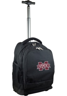 Mojo Mississippi State Bulldogs Black Wheeled Premium Backpack