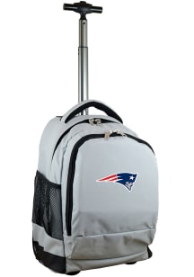 Mojo New England Patriots Grey Wheeled Premium Backpack