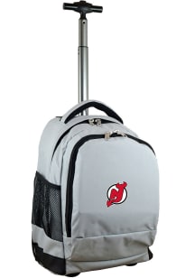 Mojo New Jersey Devils Grey Wheeled Premium Backpack
