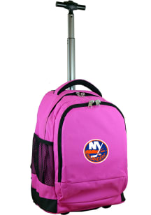 Mojo New York Islanders Pink Wheeled Premium Backpack