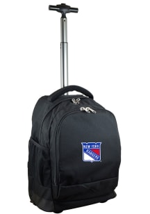 Mojo New York Rangers Black Wheeled Premium Backpack