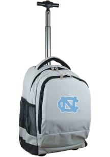 Mojo North Carolina Tar Heels Grey Wheeled Premium Backpack