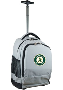 Mojo Oakland Athletics Grey Wheeled Premium Backpack