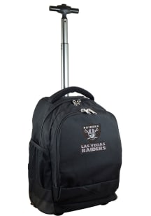 Mojo Las Vegas Raiders Black Wheeled Premium Backpack