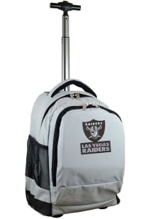 Mojo Las Vegas Raiders Grey Wheeled Premium Backpack