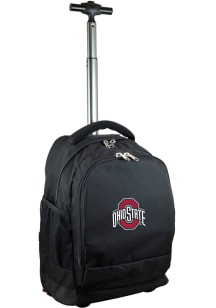 Mojo Ohio State Buckeyes Black Wheeled Premium Backpack