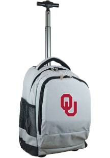 Mojo Oklahoma Sooners Grey Wheeled Premium Backpack