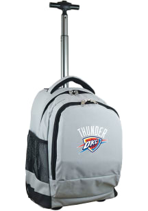 Mojo Oklahoma City Thunder Grey Wheeled Premium Backpack