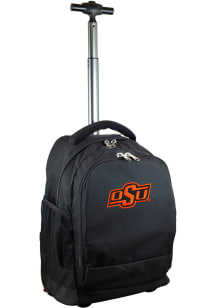 Mojo Oklahoma State Cowboys Black Wheeled Premium Backpack