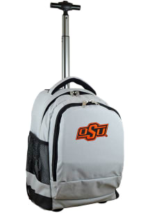 Mojo Oklahoma State Cowboys Grey Wheeled Premium Backpack