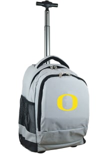 Mojo Oregon Ducks Grey Wheeled Premium Backpack