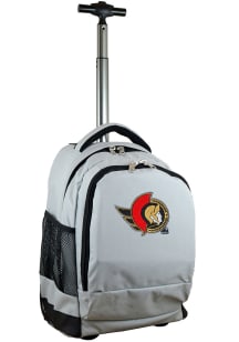 Mojo Ottawa Senators Grey Wheeled Premium Backpack