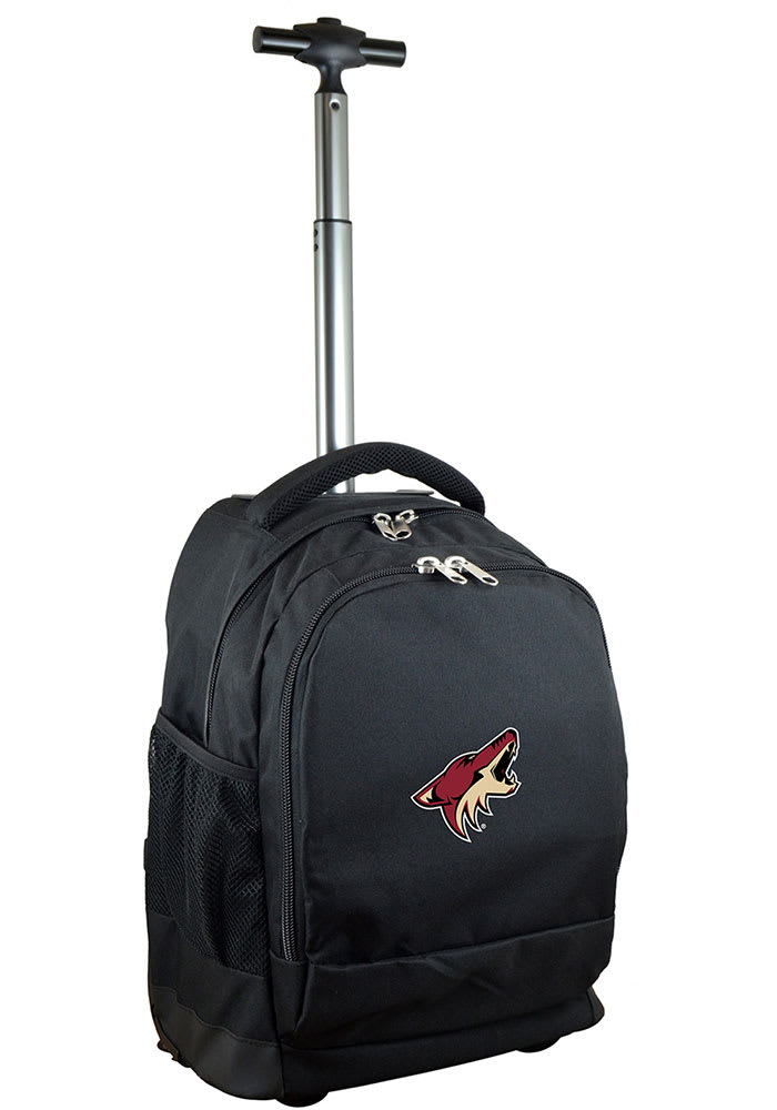 Mojo Black St Louis Cardinals Premium Wheeled Backpack