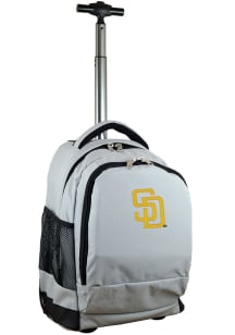 Mojo San Diego Padres Grey Wheeled Premium Backpack