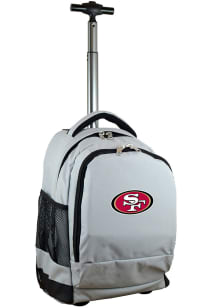 Mojo San Francisco 49ers Grey Wheeled Premium Backpack