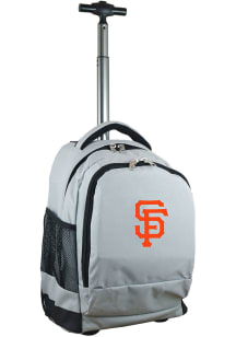 Mojo San Francisco Giants Grey Wheeled Premium Backpack