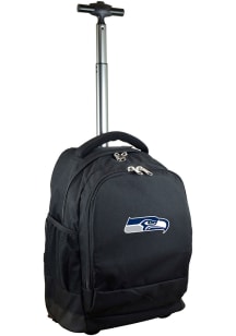 Mojo Seattle Seahawks Black Wheeled Premium Backpack