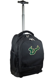 Mojo South Florida Bulls Black Wheeled Premium Backpack