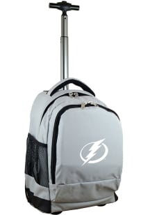 Mojo Tampa Bay Lightning Grey Wheeled Premium Backpack
