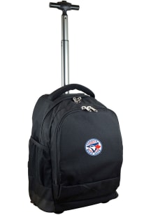 Mojo Toronto Blue Jays Black Wheeled Premium Backpack