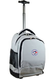 Mojo Toronto Blue Jays Grey Wheeled Premium Backpack