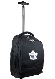 Mojo Toronto Maple Leafs Black Wheeled Premium Backpack