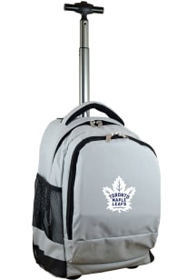 Mojo Toronto Maple Leafs Grey Wheeled Premium Backpack