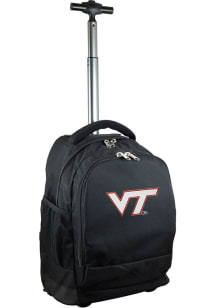 Mojo Virginia Tech Hokies Black Wheeled Premium Backpack