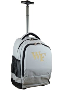 Mojo Wake Forest Demon Deacons Grey Wheeled Premium Backpack