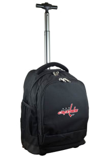 Mojo Washington Capitals Black Wheeled Premium Backpack
