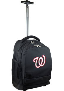 Mojo Washington Nationals Black Wheeled Premium Backpack