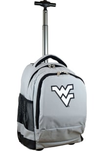 Mojo West Virginia Mountaineers Grey Wheeled Premium Backpack